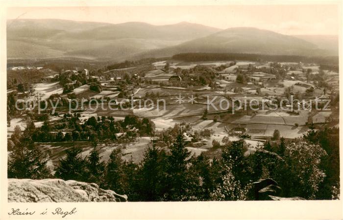 Hain Giersdorf Riesengebirge PL Panorama