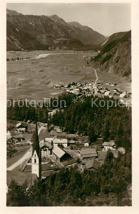 Laengenfeld Oetztal Blick vom Brand
