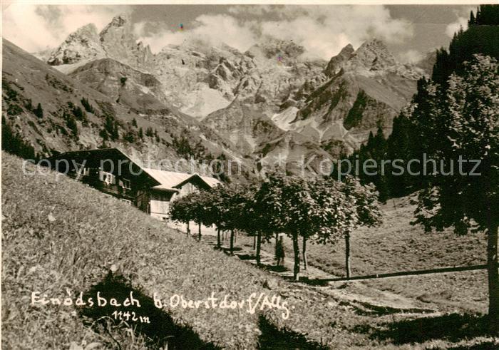Einoedsbach Oberstdorf Panorama