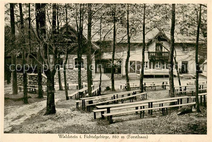 Waldstein Fichtelgebirge Forsthaus
