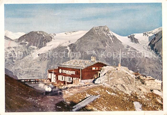 Grossglockner Hochalpenstrasse Kaernten AT Edelweisshuette Romariswand Breitkopf