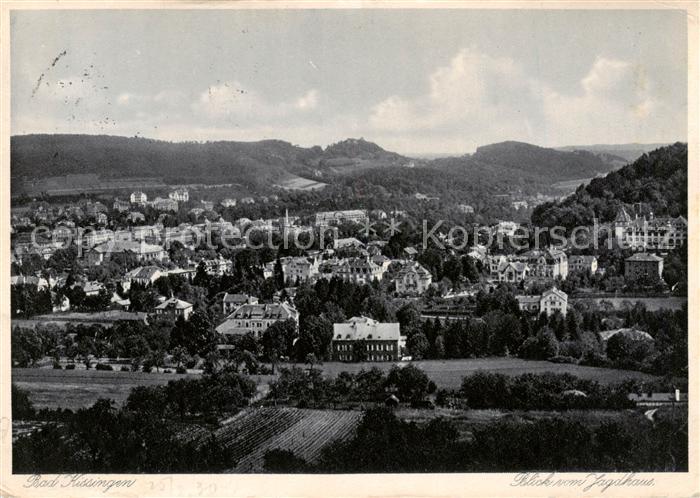 Bad Kissingen Blick vom Jagdhaus