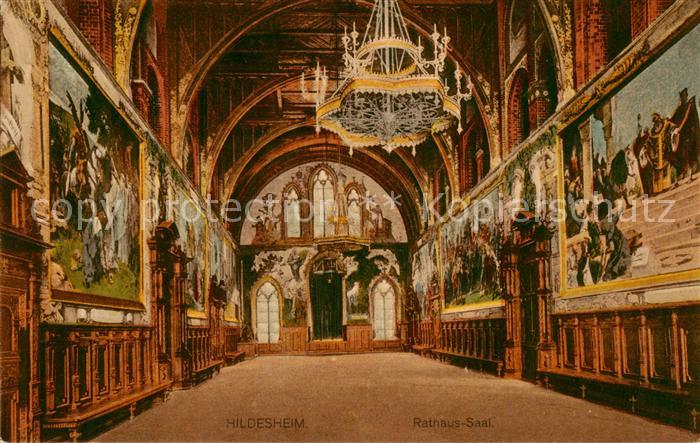 HILDESHEIM  CITY Rathaus Saal