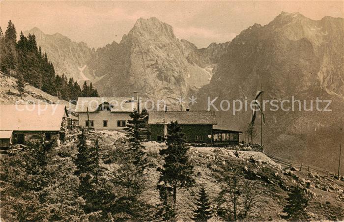 Kaisergebirge Vorderkaiserfelsen Unterkunftshaus