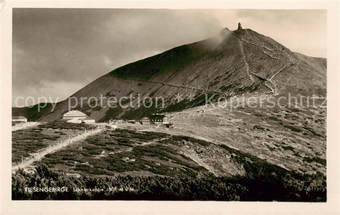 Riesengebirge Krkonose Karkonosze mit Schneekoppe