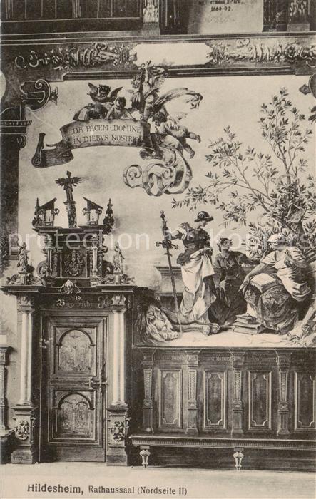 HILDESHEIM  CITY Rathaussaal Nordseite