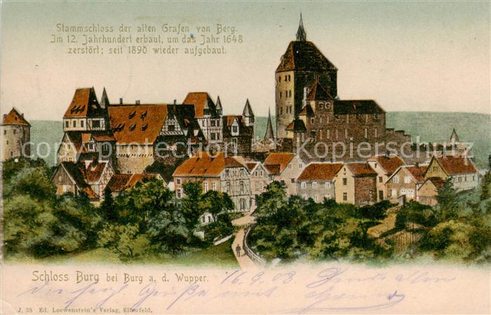 Burg Wupper Schloss Burg