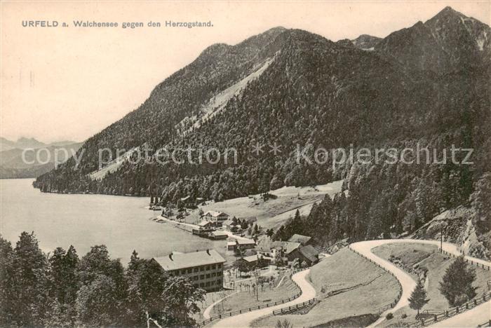 Urfeld Walchensee mit Herzogstand