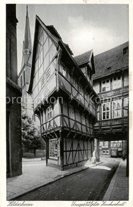 HILDESHEIM  CITY Umgestuelpter Zuckerhut