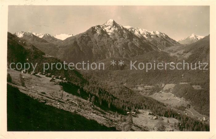 Soelden oetztal AT Kleble Alm mit Blick ins Gurgler und Venter Tal