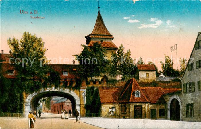 Ulm  Donau Zundeltor Feldpost