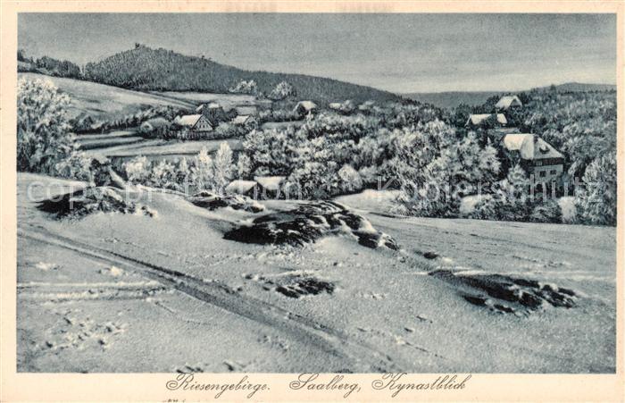 Riesengebirge Krkonose Karkonosze Saalberg Kynastblick