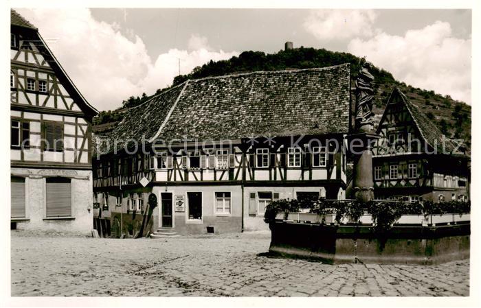Heppenheim Bergstrasse Marktplatz Brunnen