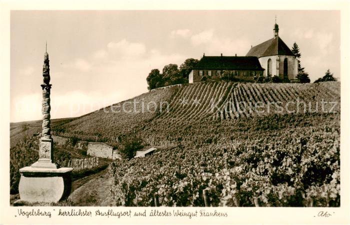 Vogelsburg Volkach Kloster und aeltestes Weingut Frankens