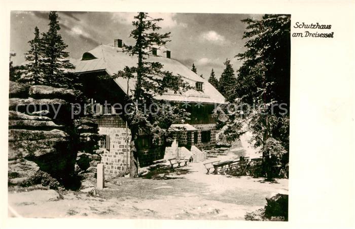 Dreisessel 1312m Schutzhaus am Dreisessel
