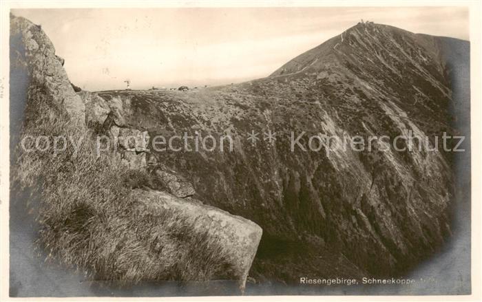 Schneekoppe Snezka CZ Panorama