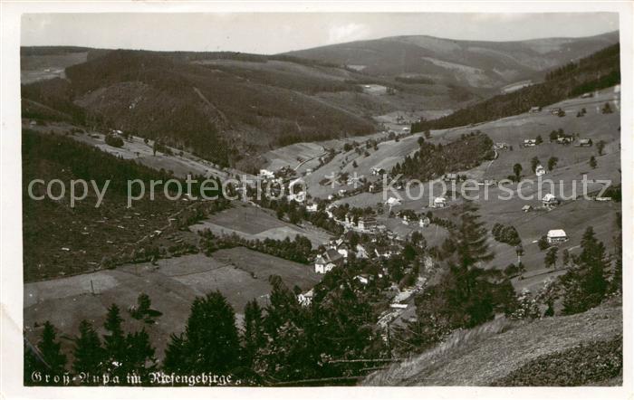 Gross-Aupa Velka Upa CZ Panorama im Riesengebirge