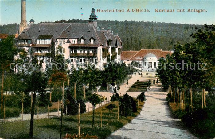 Bad Altheide Polanica-Zdrój Kurhaus mit Anlagen
