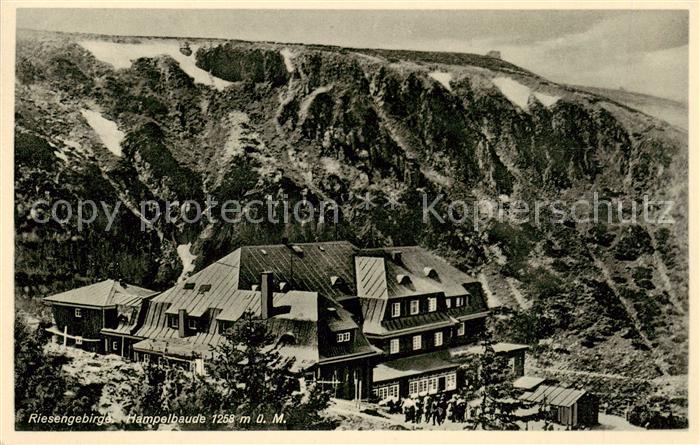 Riesengebirge Krkonose Karkonosze Hampelbaude