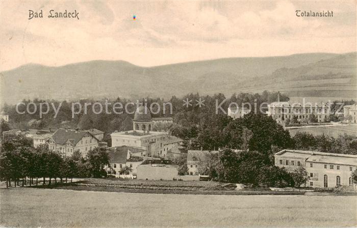 Bad Landeck Schlesien PL Panorama