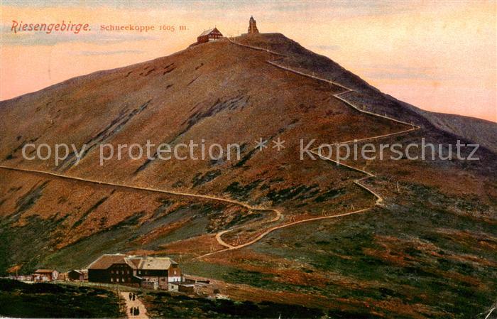 Riesengebirge Krkonose Karkonosze Schneekoppe