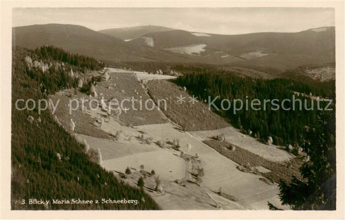 Maria Schnee Panorama mit Schneeberg