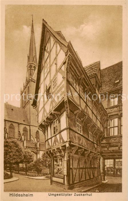 HILDESHEIM  CITY Umgestuelpter Zuckerhut