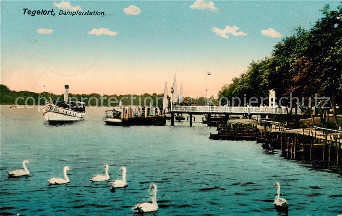 Tegelort Berlin Dampferstation Feldpost