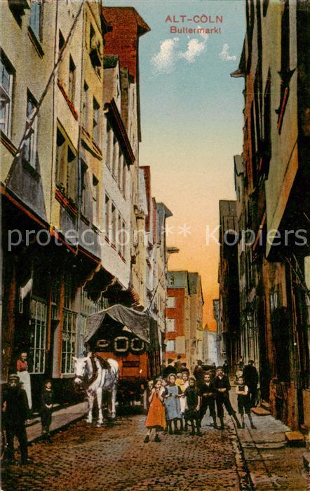 Coeln Rhein Buttermarkt