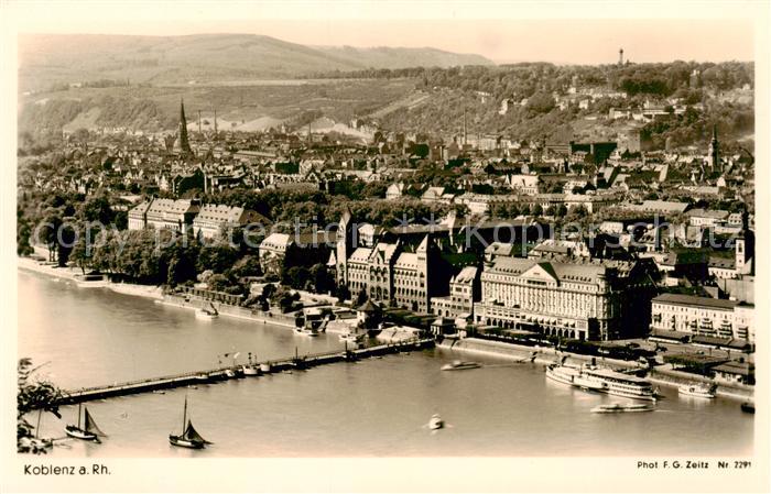 Koblenz  Rhein Panorama