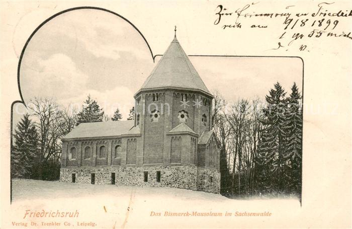 Friedrichsruh Bismarck Sachsenwald Hamburg Bismarck Mausoleum im Sachsenwalde