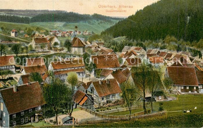 Altenau Harz Gesamtansicht Hoehenluftkurort