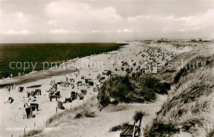 Kampen  Sylt Panorama Strand Nordseebad