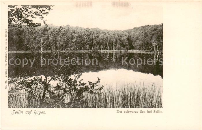 Sellin  Ruegen Der schwarze See