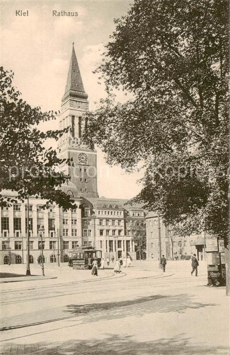 KIEL  CITY Rathaus Feldpost