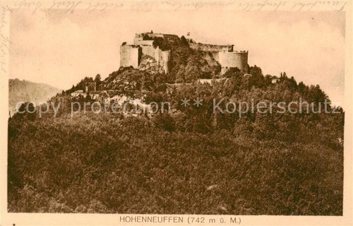 Neuffen Burg Hohenneuffen Ruine