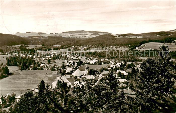 Hinterzarten Breisgau-Hochschwarzwald BW Panorama Kurort im Schwarzwald