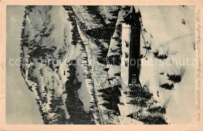 Neuhaus Schliersee Unterkunftshaus Spitzingsee Winterpanorama