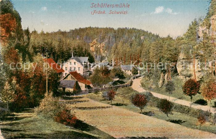 Schuettersmuehle Pottenstein Gesamtansicht