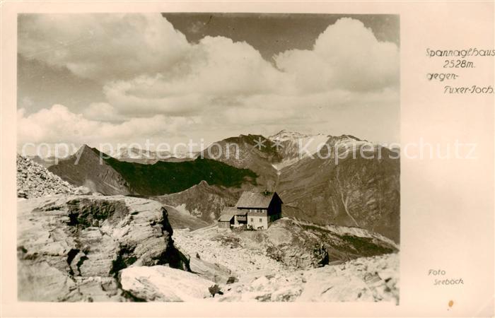 Spannagelhaus 2533m Hintertux Zillertal  Panorama