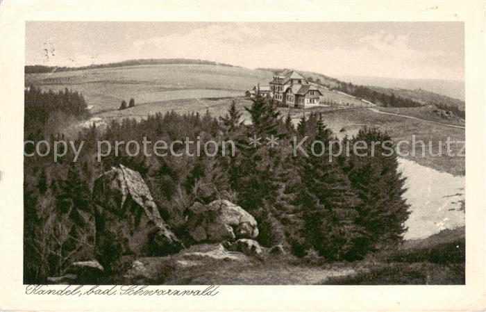 Kandel Breisgau Hotel und Rasthaus auf dem Kandel