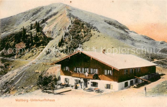 Wallberg 1723m Tegernsee Unterkunftshaus