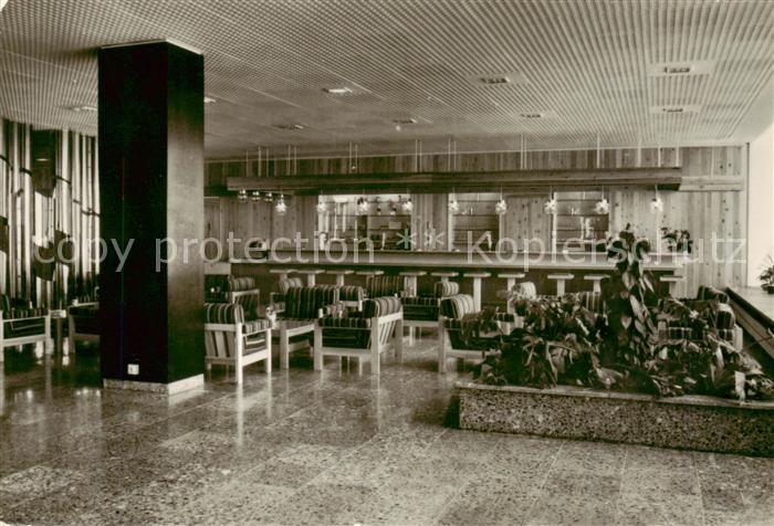 Oberwiesenthal Erzgebirge FDGB Erholungsheim Am Fichtelberg Hallen Bar