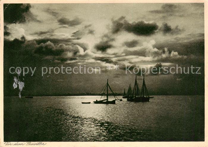 Heidebrink Pommern Ostseebad PL Vor dem Gewitter
