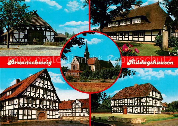 Riddagshausen Braunschweig Fachwerkhaeuser