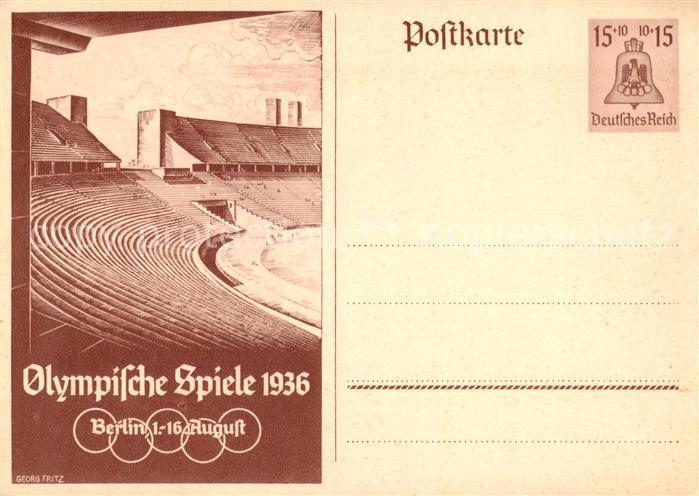 BERLIN  CITY Olympiastadion 1936
