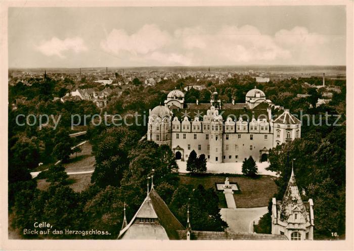 Celle Niedersachsen Blick auf das Herzogschloss