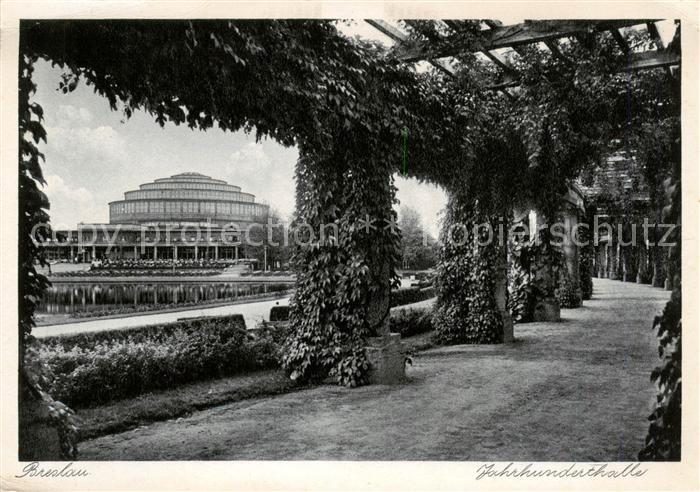 Breslau Niederschlesien Jahrhunderthalle