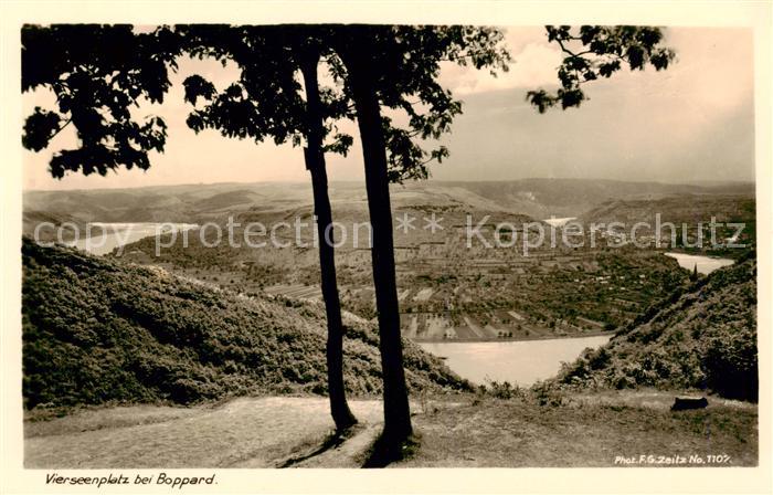 Boppard Rhein Vierseenplatz Panorama