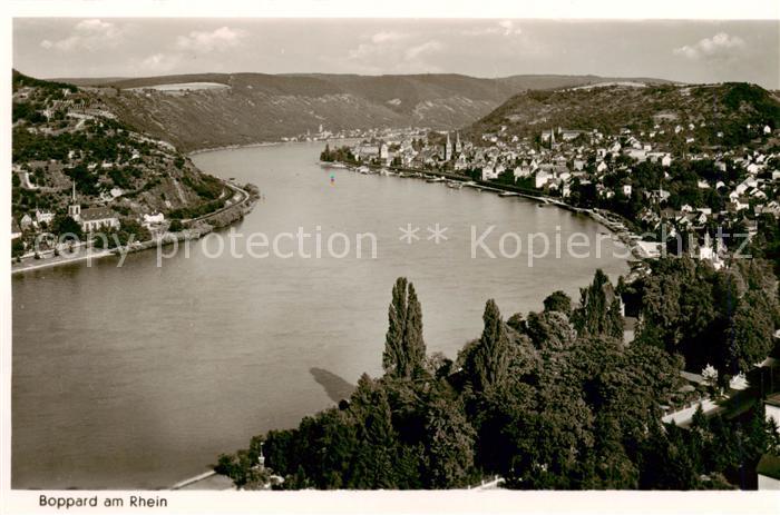 Boppard Rhein Fliegeraufnahme